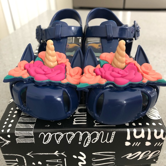 Mini Melissa Aranha - Unicorn - Size 6 - NEW - Picture 2 of 6